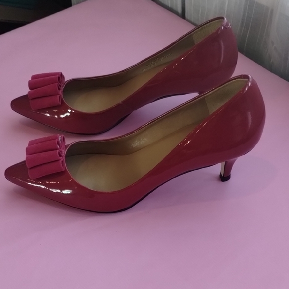 Talbots Shoes - Talbots Dark Red Heels